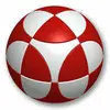 Sphere Esfera 2 Colores ( Blaco -Rojo)