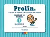 Prolin. Cuaderno de Trabajo 1