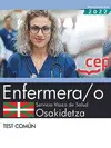 Enfermera/O. Servicio Vasco de Salud-Osakidetza. Test Común