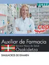 Auxiliar de Farmacia. Servicio Vasco de Salud-Osakidetza