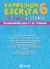 Expresión Escrita 6 Cuadernos Lengua Primaria