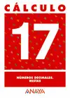 Cálculo 17. Números Decimales. Restas.
