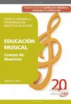 Cuerpo de Maestros, Educación Musical. Cómo Elaborar la Programación Didáctica e