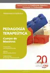 Cuerpo de Maestros, Pedagogía Terapéutica. Programación Didáctica